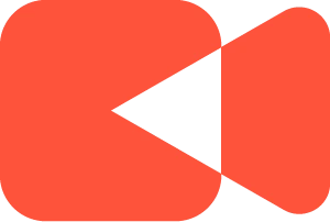 Logo KineMaster w kolorze pomarańczowym symbolizujące popularną aplikację do edycji wideo