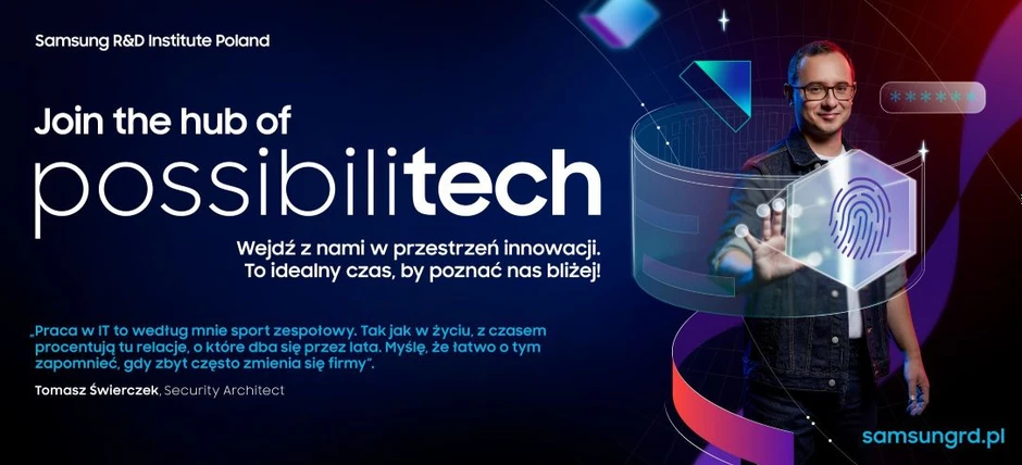 Samsung R&D Institute Poland zaprasza do innowacyjnego świata technologii z zespołem ekspertów IT